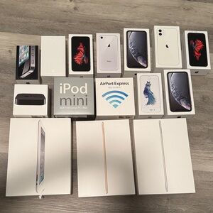 Lot of 15 EMPTY Apple Boxes